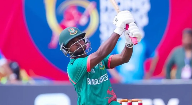 ৬ বলে ৬ ছক্কা হাঁকাল বাংলাদেশ